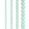 12 Pack: Matte Green Glass Round Beads, 4mm by Bead Landing®